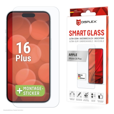 DISPLEX SMART GLASS 2D EASY-ON IPHONE 16 PLUS