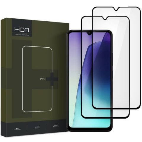 HOFI 2 PACK FULL FACE TEMPERED GLASS XIAOMI REDMI A5 4G / 14C / POCO C75 black