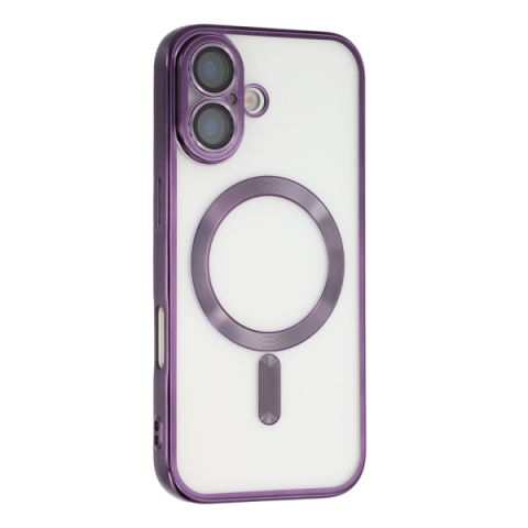 iS TPU MAG ELECTRO IPHONE 17 trans purple backcover