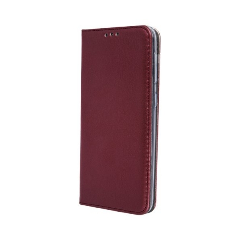 SENSO MAGNETIC LEATHER STAND BOOK MOTOROLA G86 burgundy