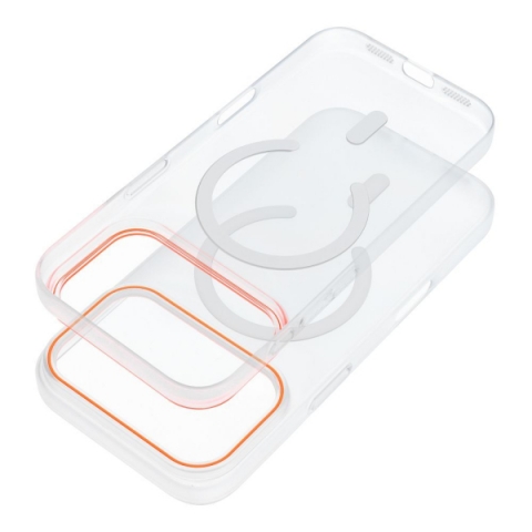 SENSO NEON MAG IPHONE 17 AIR orange/transparent backcover
