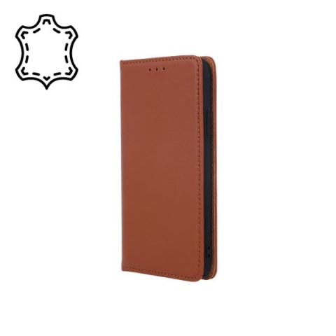 SENSO GENUINE LEATHER STAND BOOK IPHONE 17 PRO brown