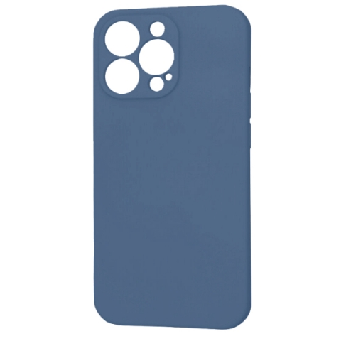 SILICONE BACK BOX IPHONE 15 PRO blue backcover