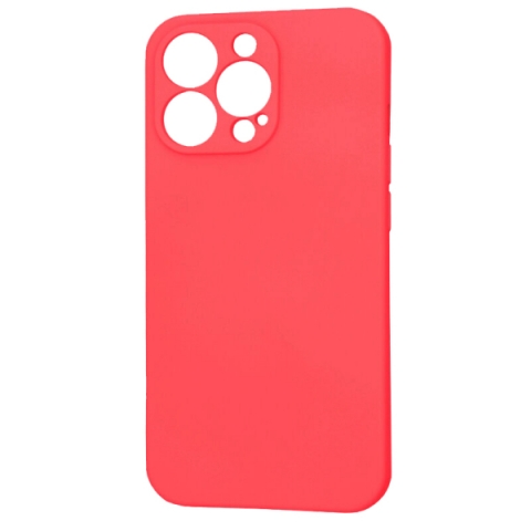 SILICONE BACK BOX IPHONE 16 PRO MAX red backcover
