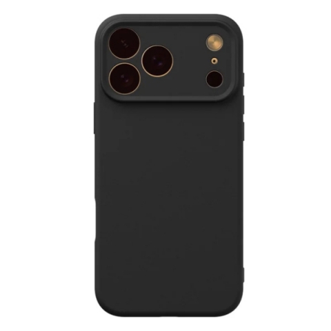 SILICONE BACK BOX IPHONE 17 PRO black backcover