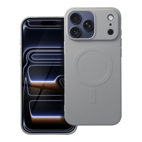 iS TPU SILICONE MAG IPHONE 17 PRO (BIG HOLE) titanium backcover