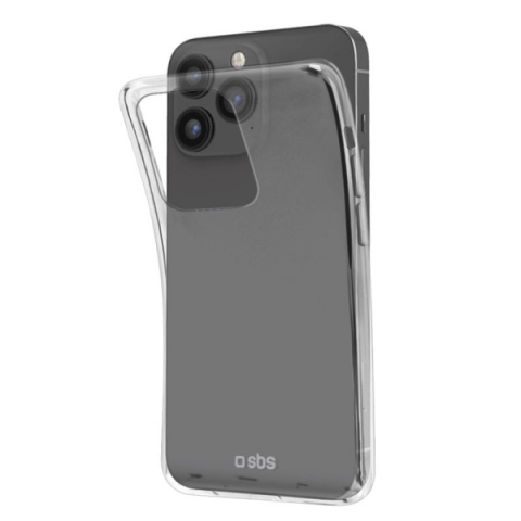 SBS 0.3 SKINNY TPU IPHONE 14 PRO MAX transparent backcover