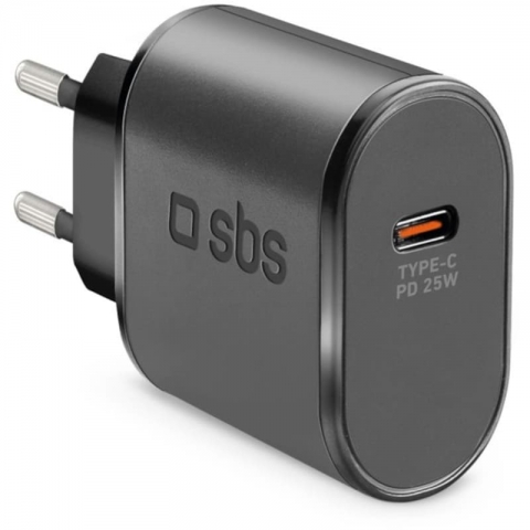 SBS TRAVEL CHARGER PD 25W black