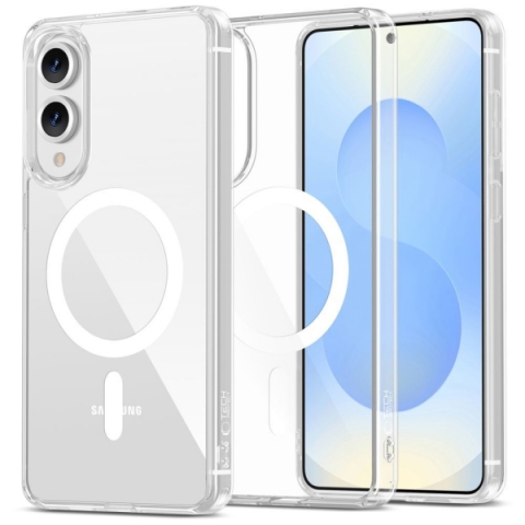 TECH-PROTECT FLEXAIR HYBRID CC MAG CASE SAMSUNG S25 EDGE clear backcover