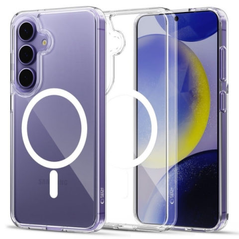 TECH-PROTECT FLEXAIR HYBRID CC MAG CASE SAMSUNG S25 FE clear backcover