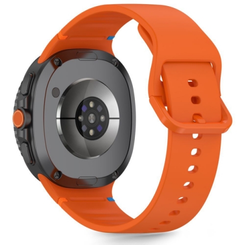 TECH-PROTECT REPLACMENT BAND SILICONE FOR SAMSUNG WATCH 8 / CLASSIC (40/44/46 mm) sunburst orange